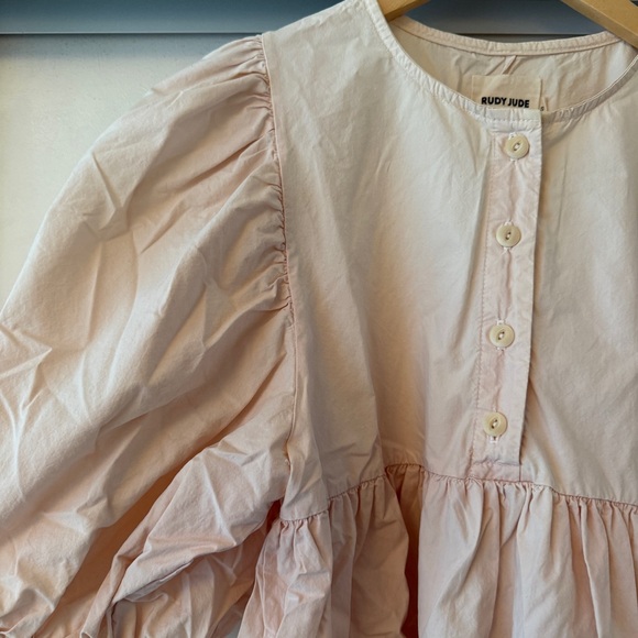 Rudy Jude Adult Day Blouse - Light Pink - Picture 3 of 5